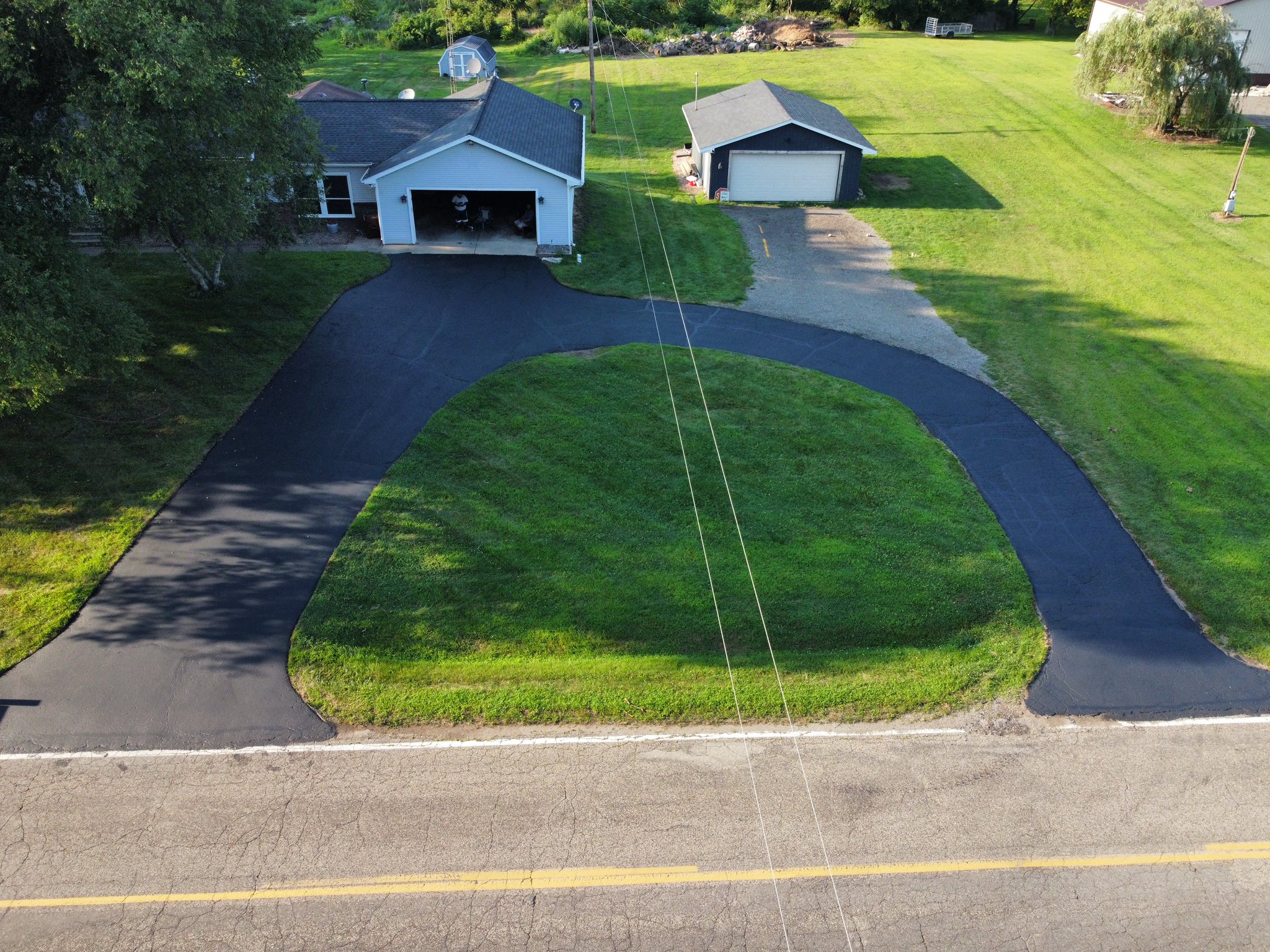 Asphalt Sealcoating work example in Jackson County